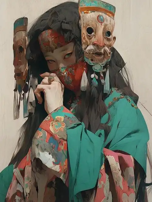 画廊 天空与花瓣